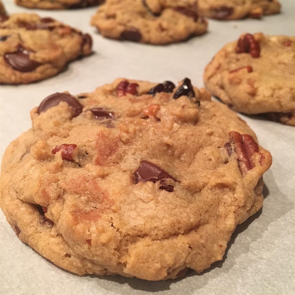 Cherry Pecan Chocolate Chip Cookies